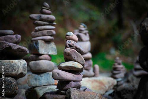 Canvas Print zen stones