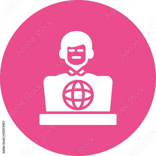 Internet Addiction Icon