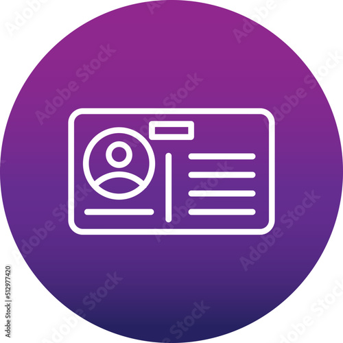 Business Card Icon