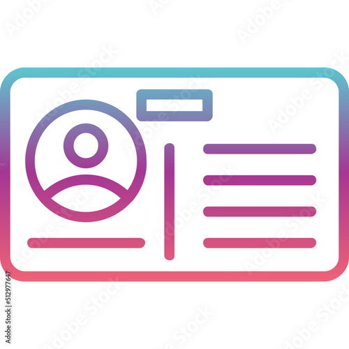 Business Card Icon