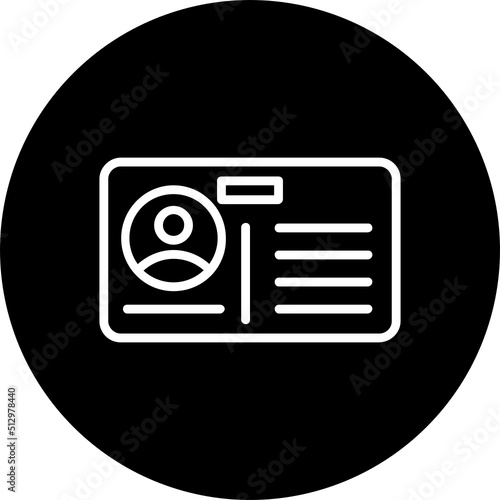 Business Card Icon