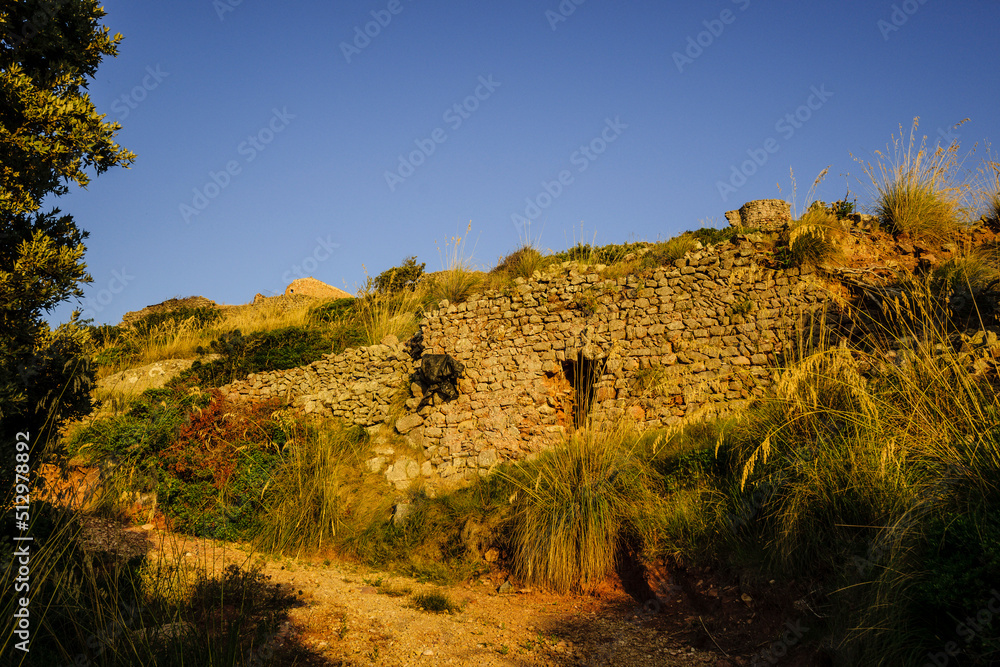 Castillo de Santa Águeda  - Sent Agaiz- , antes de 1232, término municipal de Ferrerías, Menorca, Islas Baleares, españa, europa