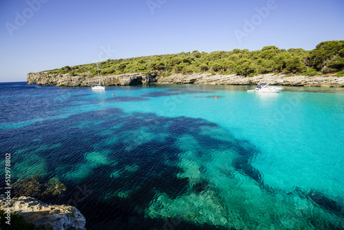 Cala Turqueta, Ciutadella, Menorca, Islas Baleares, españa, europa.