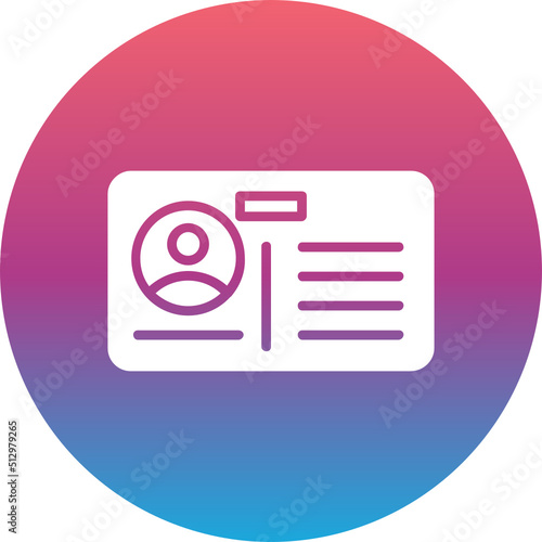 Business Card Icon