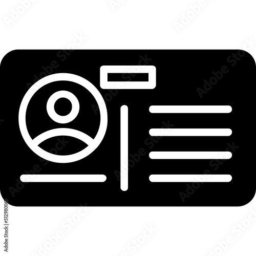 Business Card Icon