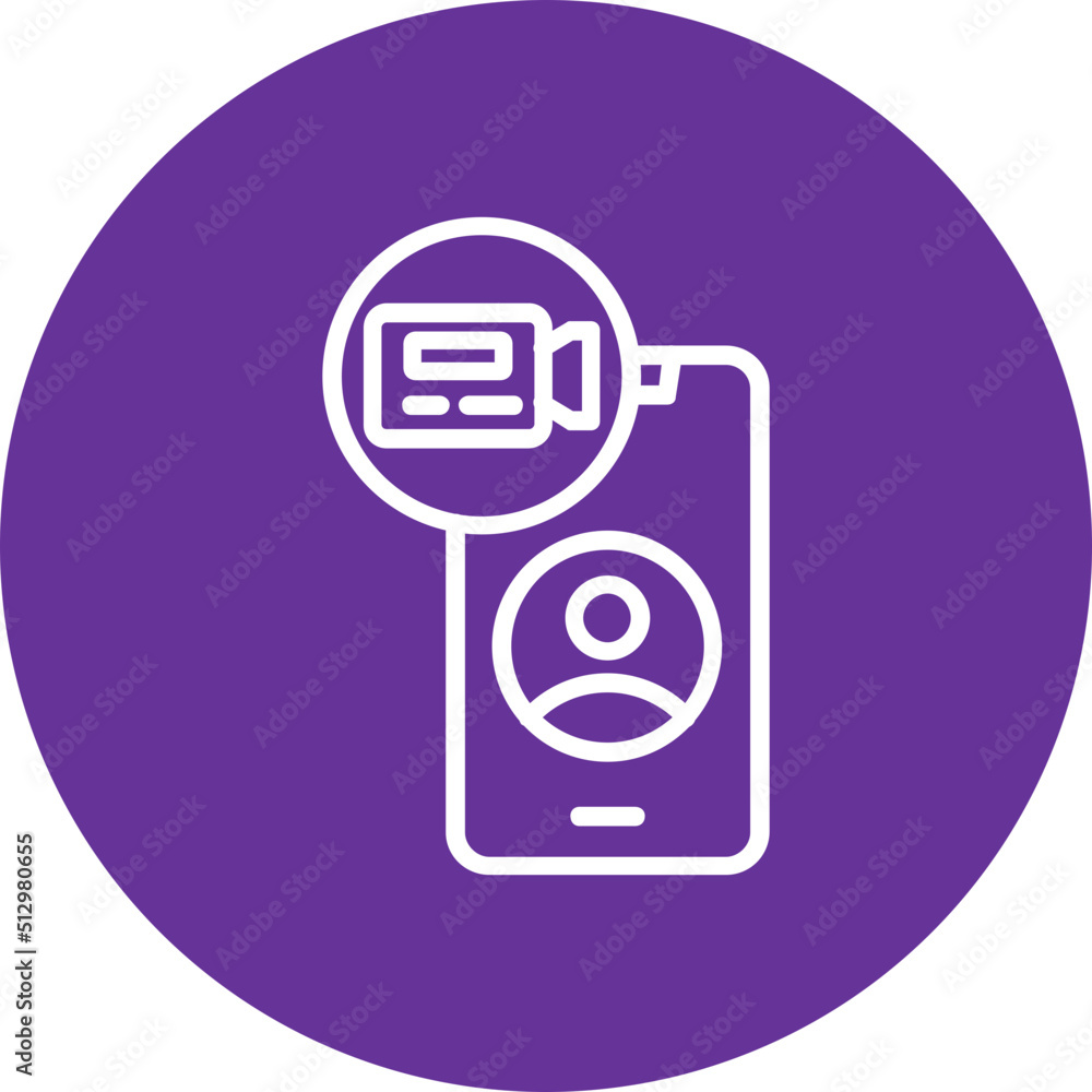 Online Meeting Icon Online Meeting Icon