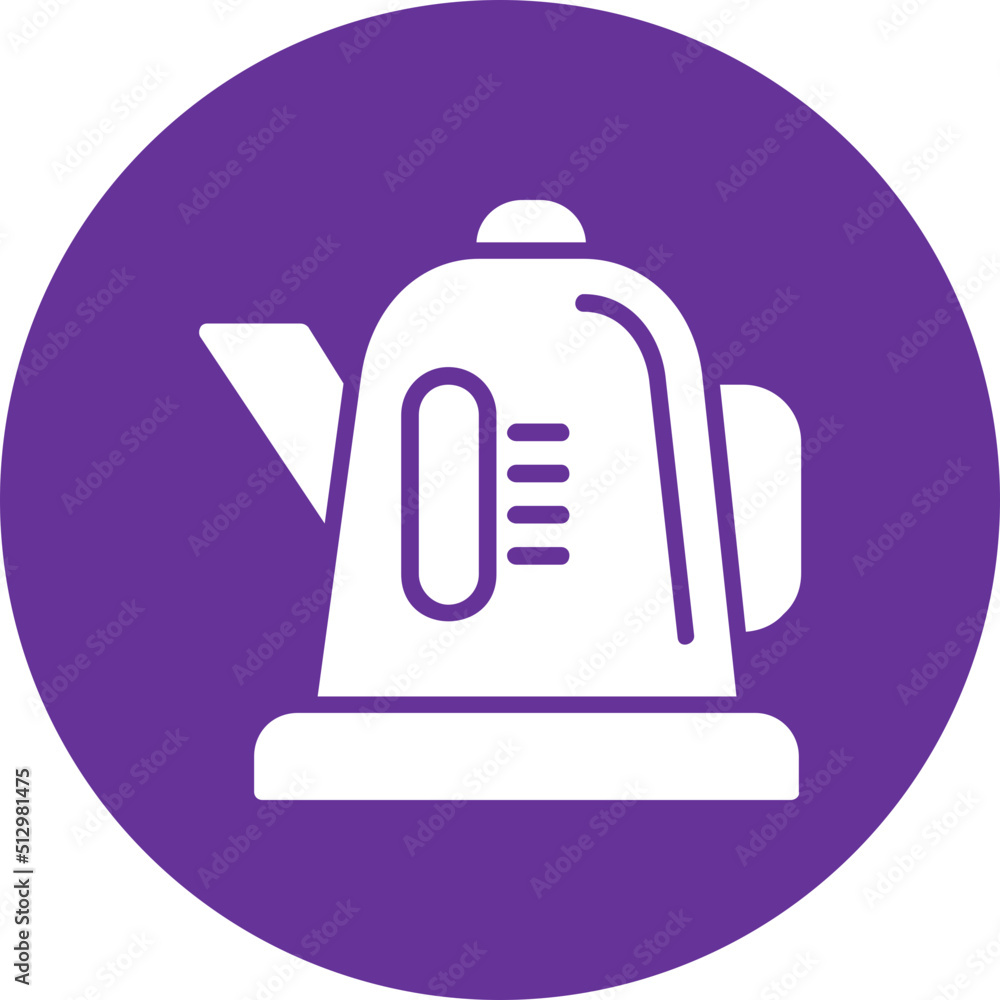 Electric Kettle Icon Electric Kettle Icon