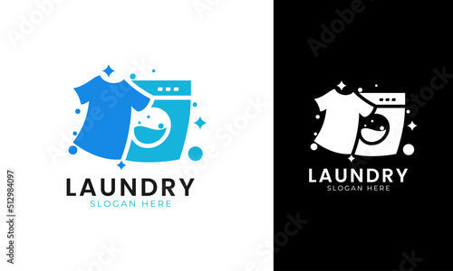 Laundry logo design