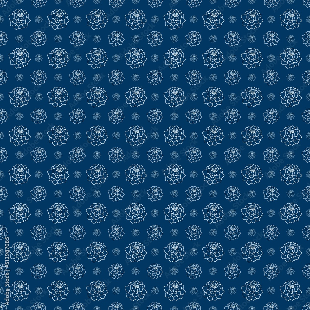 Seamless pattern of roses blooming flowers,design for elegant fabric and wallpaper, hand drawn vintage style illustration. Seamless pattern of roses blooming flowers,design for elegant fabric and wallpaper, hand drawn vintage style illustration.