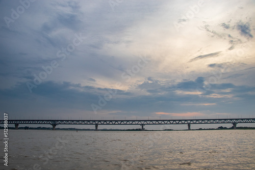 The dream of the Bangladesh Padma bridge is ready to use. Tomorrow on June 25, 2022, Honorable the Prime Minister of Bangladesh will inaugurate the Padma Bridge. © nhimage24