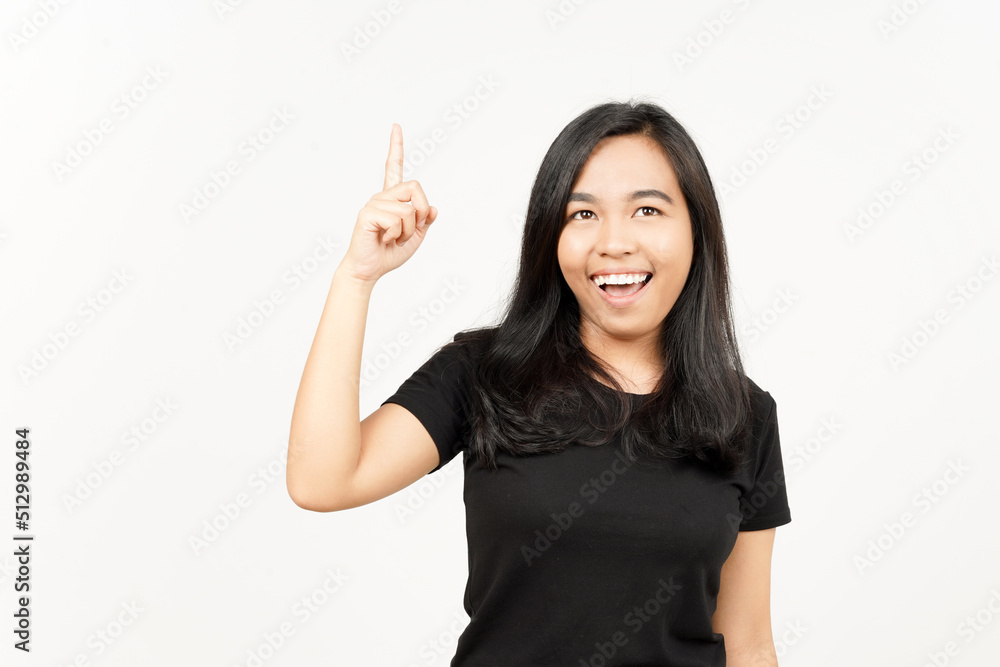 Thinking gesture of Beautiful Asian Woman Isolated On White Background Thinking gesture of Beautiful Asian Woman Isolated On White Background