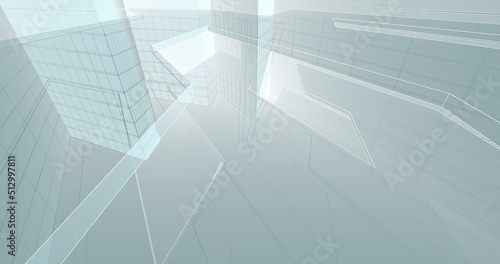 Abstract architecture background