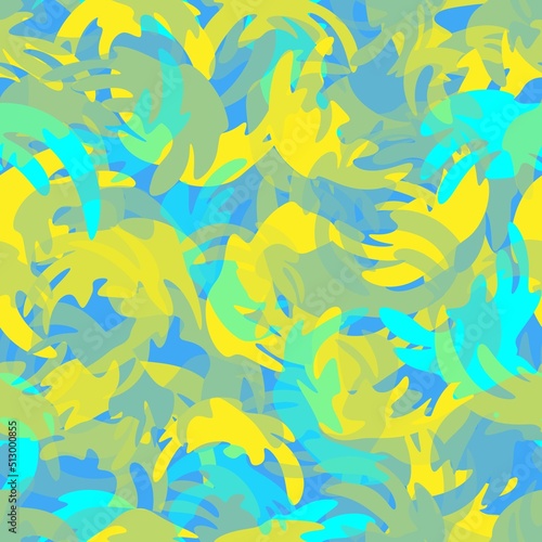 Urban uniform camouflage seamless pattern background vector illustration