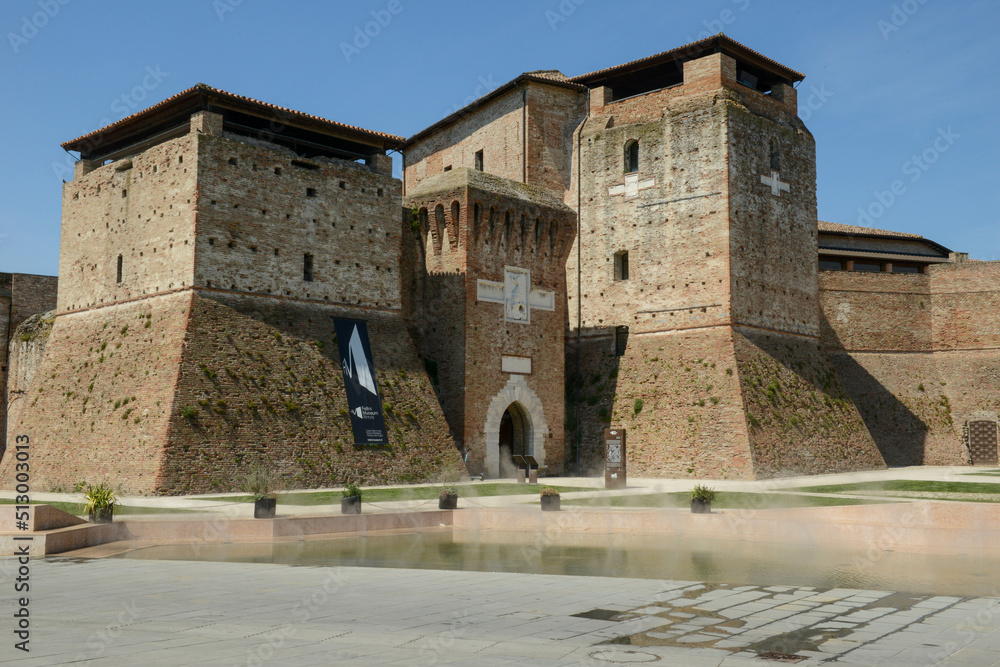 Sismondo castle at Rimini on Italy