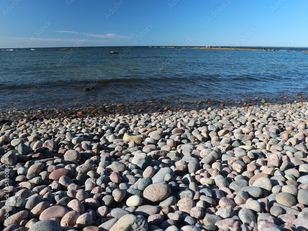 The Baltic Sea beach in Estonia The Baltic Sea beach in Estonia