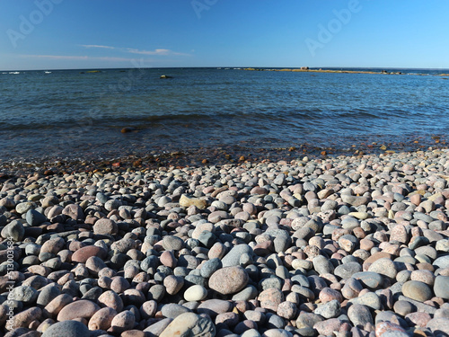 The Baltic Sea beach in Estonia