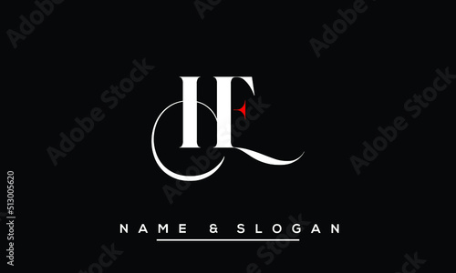 HE,  EH,  H,  E   Abstract  Letters  Logo  Monogram