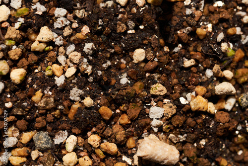 Background of brown soil texture - high resolution