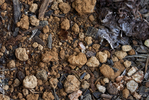 Background of brown soil texture - high resolution