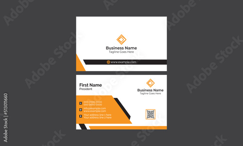 Creative Modern Business Card Design Template