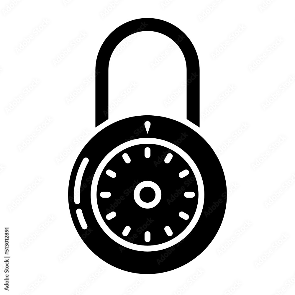 luxury padlock icon on transparent background luxury padlock icon on transparent background