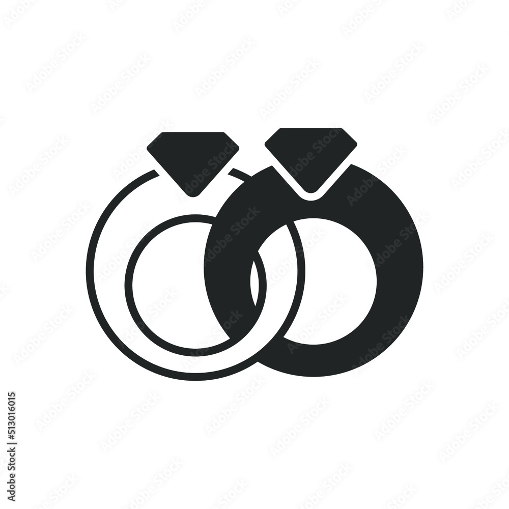 marital status icons  symbol vector elements for infographic web - obrazy, fototapety, plakaty 