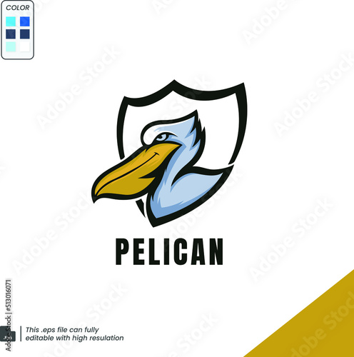 Abstract Bird Logo design vector template. Creative Logotype business technology concept symbol icon logo isolated in white background.