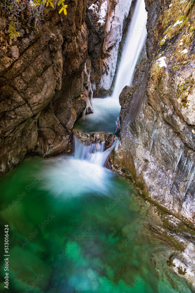 Obraz premium Gorges, Canyons, Waterfalls