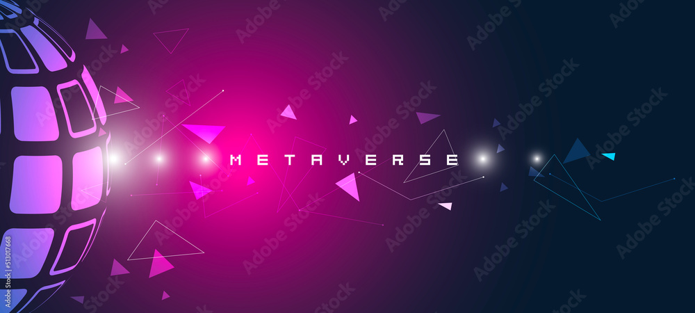 sfondo, link, collegamenti, metaverso, realtà virtuale sfondo, link, collegamenti, metaverso, realtà virtuale