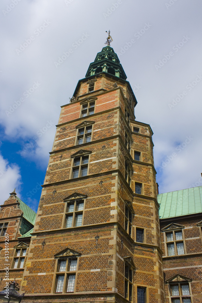 Rosenborg Castle in Copenhagen, Denmark	
