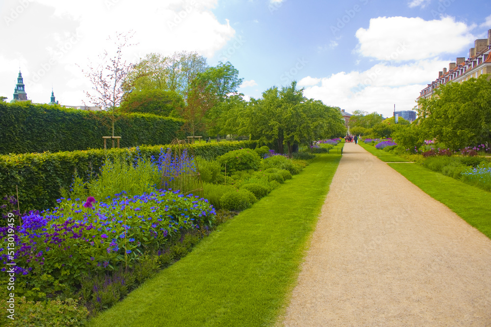 King's Garden in Copenhagen, Denmark King's Garden in Copenhagen, Denmark
