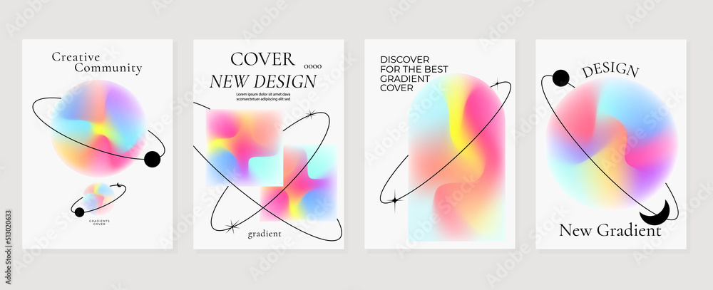 Abstract fluid gradient background vector. Minimalist style cover template with shapes, colorful and liquid color. Modern wallpaper design perfect for social media, idol poster, photo frame. Abstract fluid gradient background vector. Minimalist style cover template with shapes, colorful and liquid color. Modern wallpaper design perfect for social media, idol poster, photo frame.