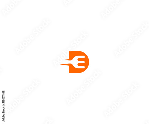 D food And Restaurant  Logo Design vector Template