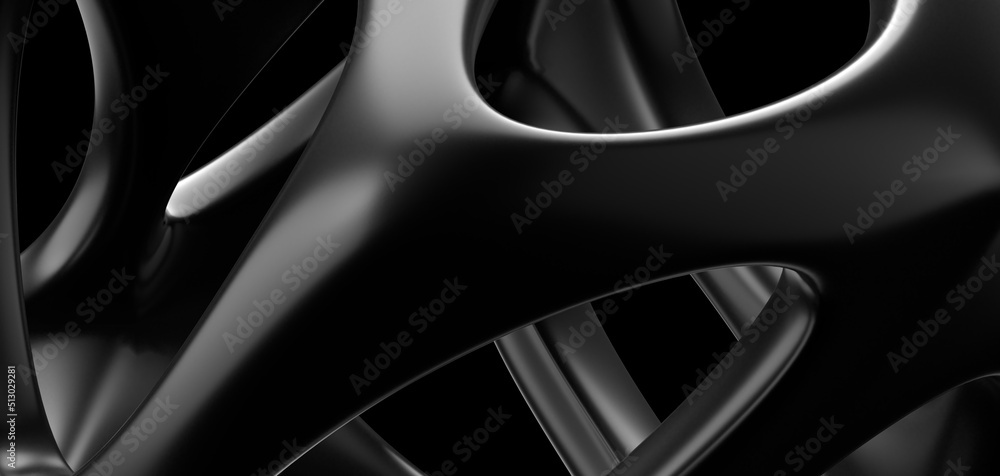 Abstract black wave paper cut design. Background for banners, posters, flyers, book covers Abstract black wave paper cut design. Background for banners, posters, flyers, book covers
