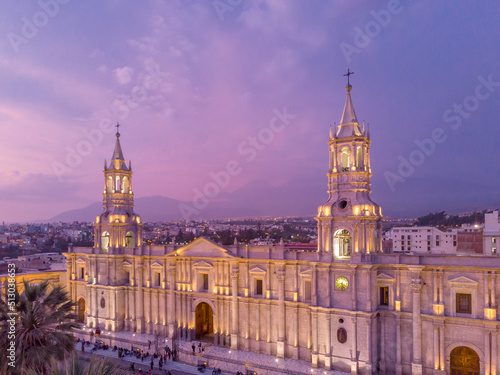 Arequipa's Plaza de Armas is one of the city's main public spaces