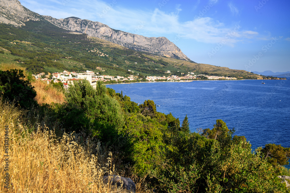 Küstenlandschaft im Bereich der Makarska Riviera