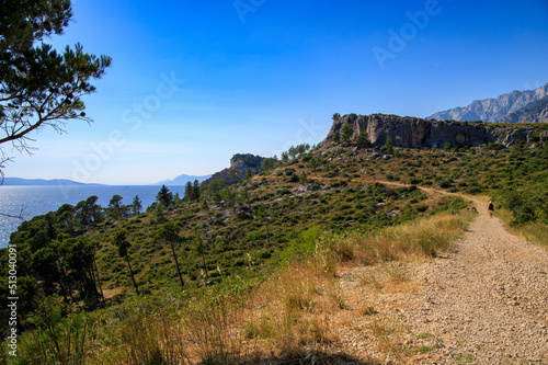 Küstenlandschaft im Bereich der Makarska Riviera