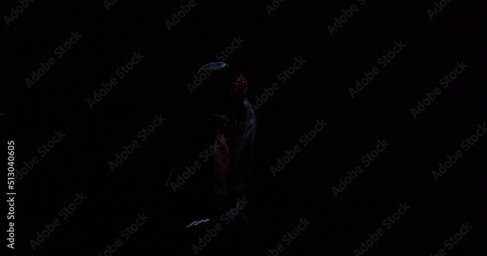 Bailarina de flamenco bailando farruca. Cultura y tradiciones españolas.