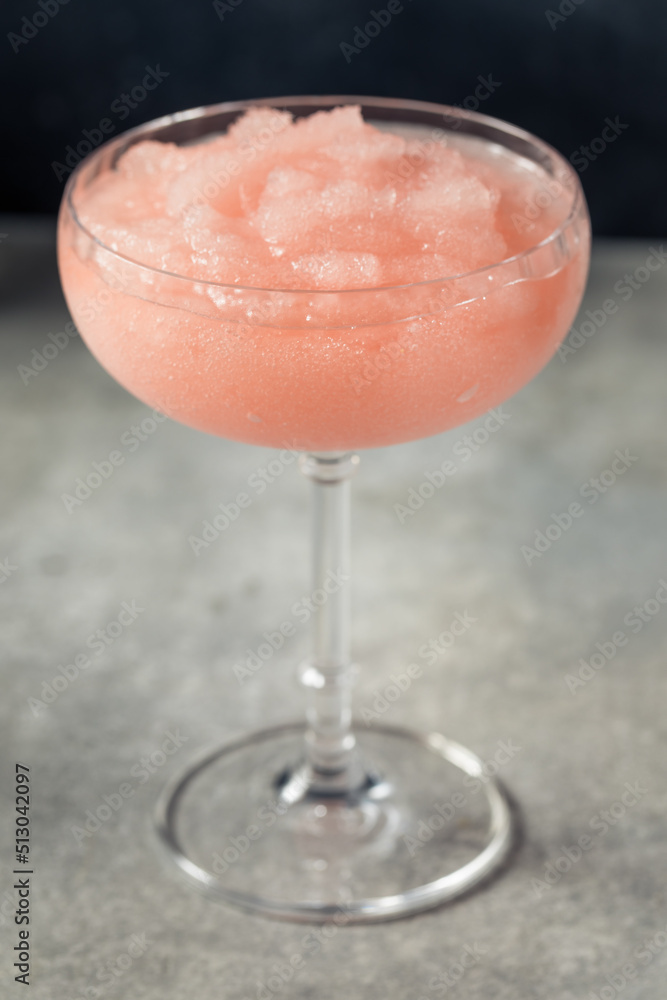 Homemade Boozy Frozen Rose Frose Slushie Homemade Boozy Frozen Rose Frose Slushie