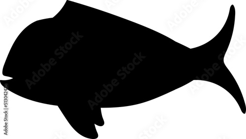 Set of cartoon fishes. Modern flat fishes, Isolated fish. Flat design fish. Vector illustration, fishes. fish collection.  