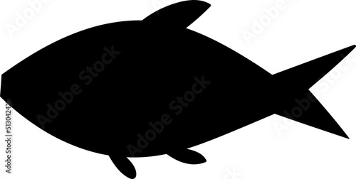 Set of cartoon fishes. Modern flat fishes, Isolated fish. Flat design fish. Vector illustration, fishes. fish collection.  