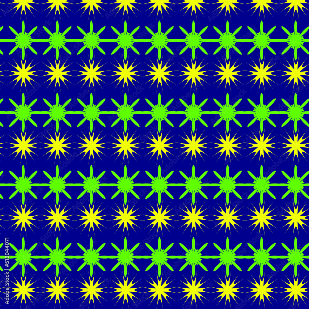 seamless pattern with stars on green background seamless pattern with stars on green background