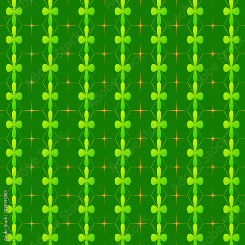 green seamless pattern