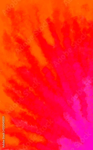 red and pink rays. abstract beautiful and colorful background gradients made using the texture of watercolor spots