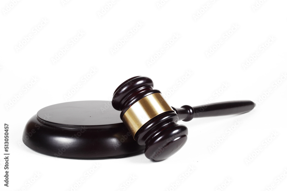 Judge gavel isolated on white background Judge gavel isolated on white background