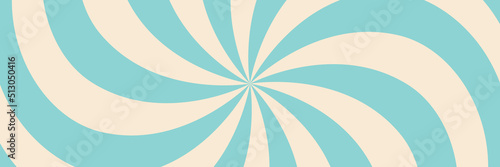 Fototapeta Swirling radial ice cream background