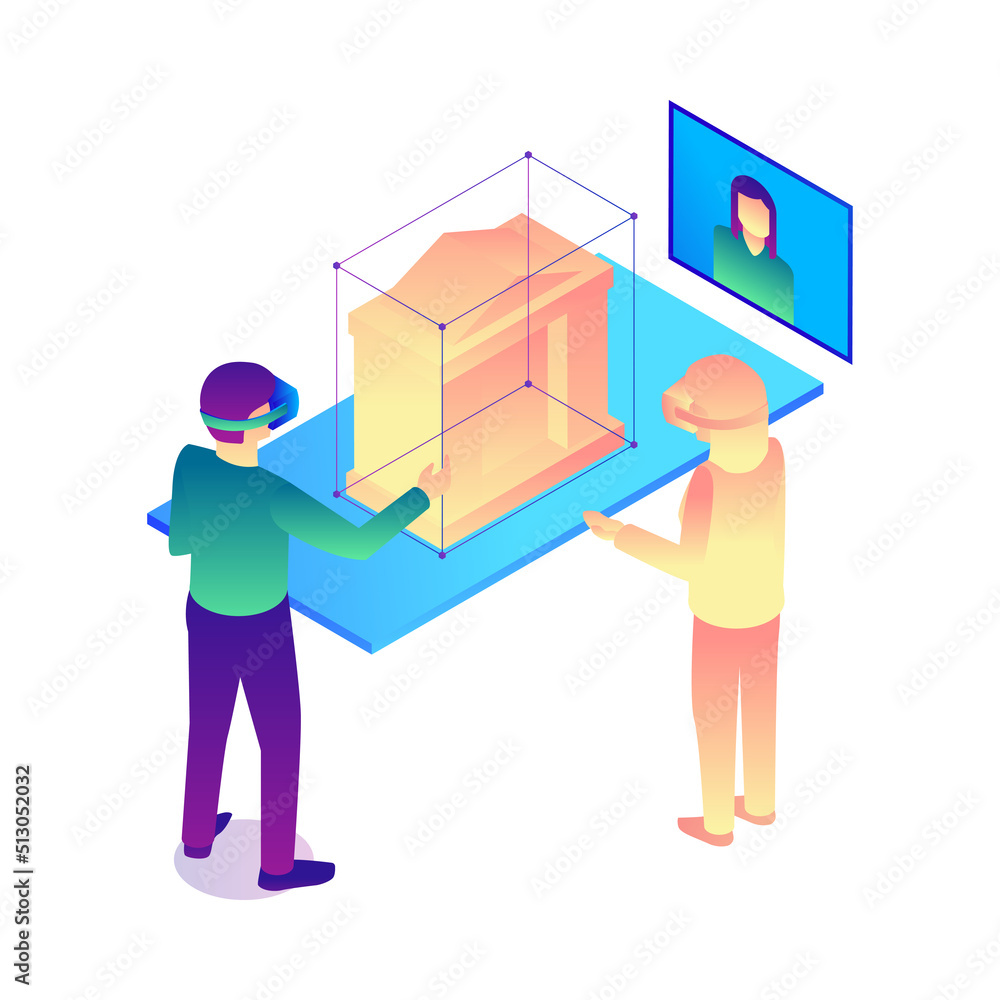 VR Architecture Work Composition VR Architecture Work Composition