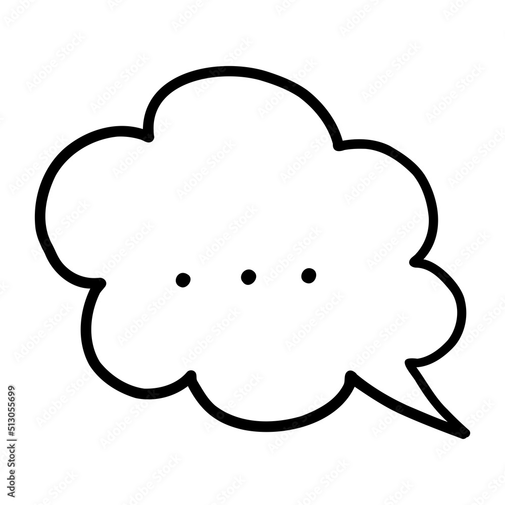 VECTOR ILLUSTRATION OF AN ISOLATED ELLIPSIS ICON ON A WHITE BACKGROUND. DOODLE DRAWING BY HAND VECTOR ILLUSTRATION OF AN ISOLATED ELLIPSIS ICON ON A WHITE BACKGROUND. DOODLE DRAWING BY HAND