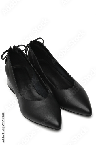 Leather women shoes