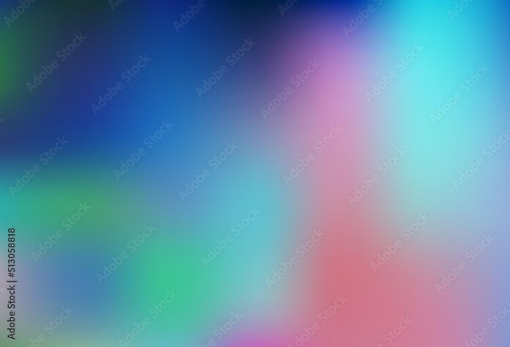 Light BLUE vector glossy bokeh pattern. Light BLUE vector glossy bokeh pattern.